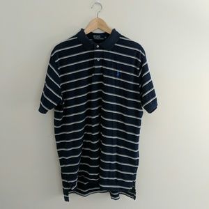 Polo by Ralph Lauren XL polo shirt blue & white